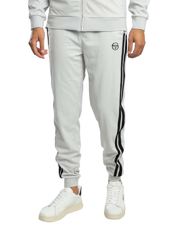 Sergio Tacchini Damarindo Track Joggers - Glacier Grey/Black