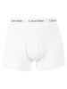 Calvin Klein White 3 Pack Trunks