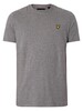 Lyle & Scott Logo T-Shirt - Mid Grey Marl