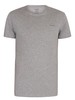 Diesel White/Black/Grey Marl 3 Pack Jake Plain Logo T-Shirts