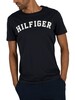 Tommy Hilfiger Navy Blazer Arched Logo T-Shirt