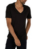 G-Star Solid Black 2 Pack V-Neck Logo T-Shirts
