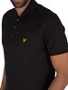 Lyle & Scott True Black Logo Polo Shirt