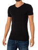 Tommy Hilfiger 3 Pack Premium Essentials V-Neck T-Shirts - Black/Grey Heather/White
