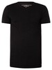 Tommy Hilfiger 3 Pack Premium Essentials V-Neck T-Shirts - Black