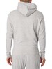 Tommy Hilfiger Zip Logo Tapping Hoodie - Grey Heather