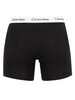 Calvin Klein 3 Pack Cotton Stretch Boxer Briefs - Black