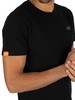 Superdry Orange Label Vintage EMB T-Shirt - Black