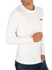 Superdry Vintage Embroidery Longsleeved T-Shirt - Optic White