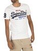 Superdry Vintage Logo Tri T-Shirt - Optic