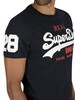 Superdry Vintage Logo Tri T-Shirt - Eclipse Navy