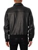 Schott Leather Flight Jacket - Black