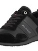 Tommy Hilfiger Iconic Leather Suede Trainers - Black