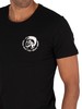 Diesel 3 Pack Crew T-Shirt - Black/Navy/White