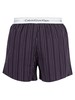 Calvin Klein 2 Pack Woven Boxers - Ryan Striped Well/Hickory Plaid