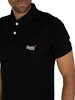 Superdry Classic Pique Polo Shirt - Black
