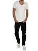 Tommy Hilfiger Core Stretch Slim V-Neck T-Shirt - Bright White