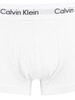 Calvin Klein 3 Pack Low Rise Trunks - White