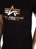 Alpha Industries Basic T-Shirt - Black/Gold