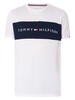 Tommy Hilfiger Flag Logo T-Shirt - White