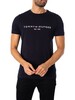 Tommy Hilfiger Logo T-Shirt - Sky Captain