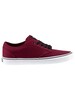 Vans Atwood Canvas Trainers - Oxblood/White