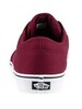 Vans Atwood Canvas Trainers - Oxblood/White