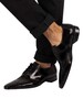 Jeffery West Leather Derby Shoes - Black