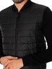 Barbour International Baffle Zip Jacket - Black