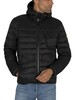 Barbour International Ouston Quilt Jacket - Black