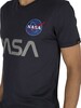 Alpha Industries NASA Reflective T-Shirt - Rep Blue