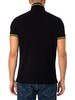 Barbour International Essential Tipped Polo Shirt - Black