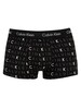 Calvin Klein 3 Pack Low Rise Trunks - Black/Grey Heather/Subdued Logo
