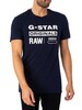 G-Star RAW Graphic T-Shirt - Sartho Blue
