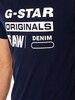 G-Star RAW Graphic T-Shirt - Sartho Blue