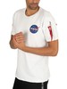 Alpha Industries NASA Heavy T-Shirt - White