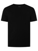 Lacoste 3 Pack Crew T-Shirt - Black