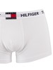 Tommy Hilfiger Flag Waistband Trunks - Classic White
