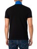 GANT Contrast Collar Pique Rugger Polo Shirt - Black