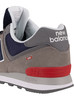 New Balance 574 Suede Trainers - Marblehead/Pigment