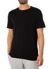 Ted Baker 3 Pack Lounge Crew T-Shirts - Black