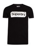 Superdry Core Logo Tag T-Shirt - Black