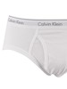 Calvin Klein 3 Pack Briefs - Black/White/Grey Heather