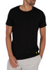 Lyle & Scott 3 Pack Maxwell Lounge Crew T-Shirts - Black