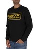 Barbour International Large Logo Sweatshirt - Black