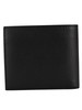 Lacoste Billfold Leather Coin Wallet - Black