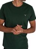GANT Original T-Shirt - Tartan Green