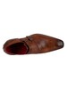 Jeffery West Monk Leather Shoes - Castano