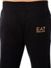 EA7 Branded Joggers - Black