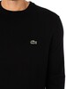 Lacoste Logo Knit - Black
